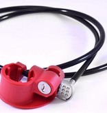 Malone (Closeout) Loop Lock 1.25'' Cable Lock For 1.25'' Tubing