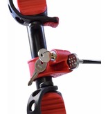 Malone (Closeout) Loop Lock 1.25'' Cable Lock For 1.25'' Tubing