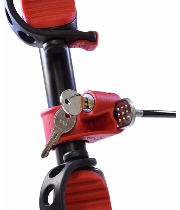 Malone (Closeout) Loop Lock 1.25'' Cable Lock For 1.25'' Tubing