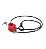 Malone (Closeout) Loop Lock 1.25'' Cable Lock For 1.25'' Tubing