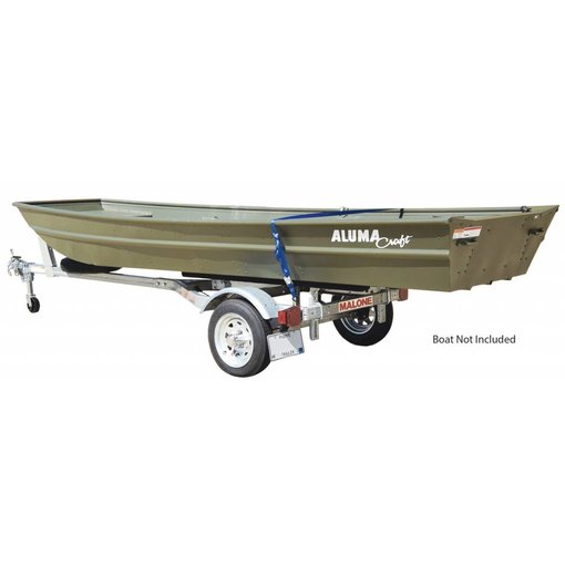 Malone 1-Trailer, 1-Spare Tire Kit, 1 Set Of Bunks, 1 Winch & Bow Stop