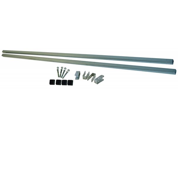 78'' HD 1.25'' Galvanized Cross Bars With Mounting Hardware