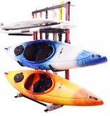 Malone FS Rack 2 Kayak, 2 SUP, 6 Ski Storage Rack