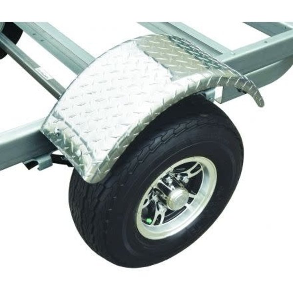 MegaSport Aluminum Spoke Wheels/Diamond Tread Fender Upgrade