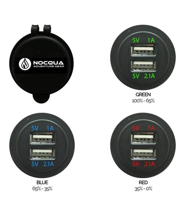 Nocqua Pro Power Dual USB Adapter