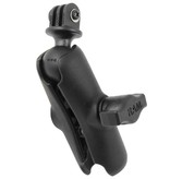 RAM Mounts Universal Action Camera Adapter With Double Socket Arm