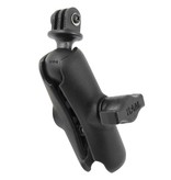 RAM Mounts Universal Action Camera Adapter With Double Socket Arm