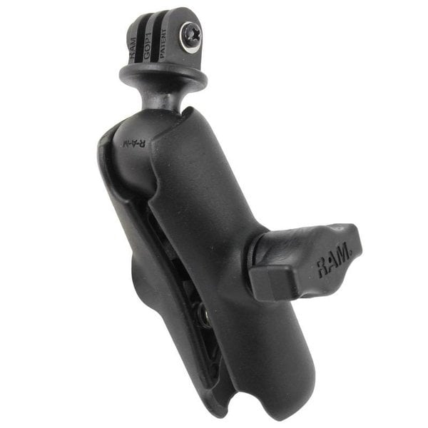 Universal Action Camera Adapter With Double Socket Arm