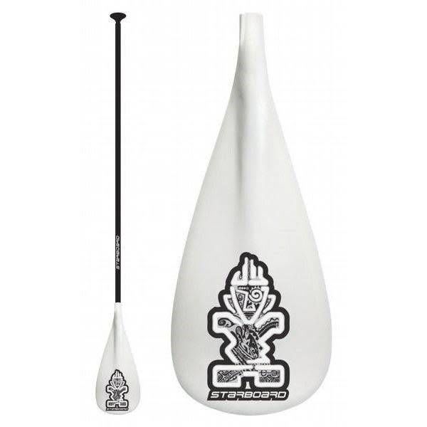 (Discontinued) Paddle SUP Hybrid Carbon Oval White