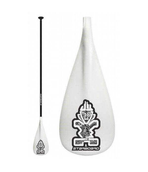 Starboard (Discontinued) Paddle Hybrid Carbon Oval White