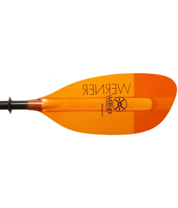 Werner Paddles (Closeout) Corryvreckan Paddle 2-Piece Straight Standard Orange 215