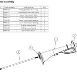 Native Watercraft Transmission Axle 19" 401+ Drive Units