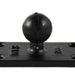 RAM Mounts Helix 5 - 1"Ball Base With 1" x 2.5" 4-Hole Pattern