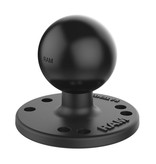 RAM Mounts Round Plate With C Size 1.5" Ball Aluminum Base