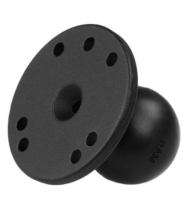 RAM Mounts Round Plate With C Size 1.5" Ball Aluminum Base