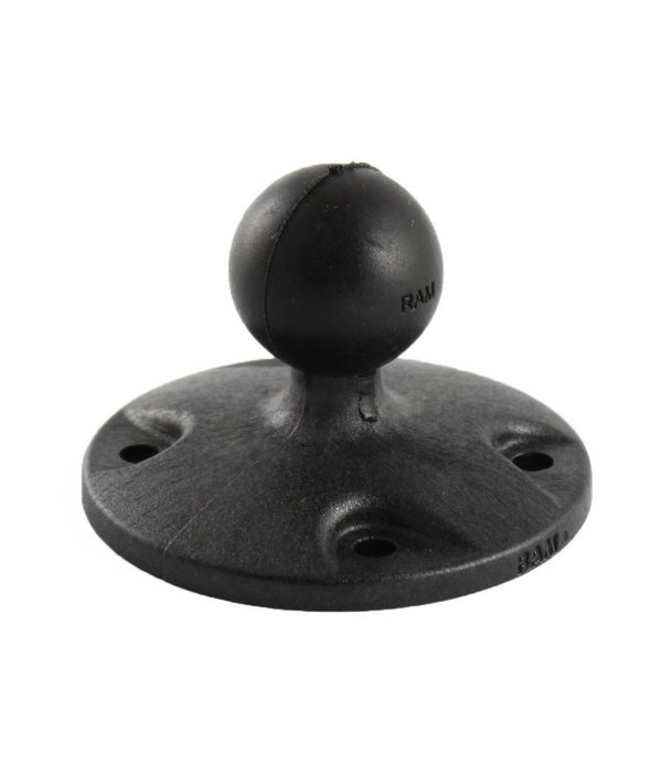 RAM Mounts Composite Round Plate With Ball