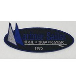 Mariner Sails (Closeout) Patch Black (Iron-On Or Sew-On)