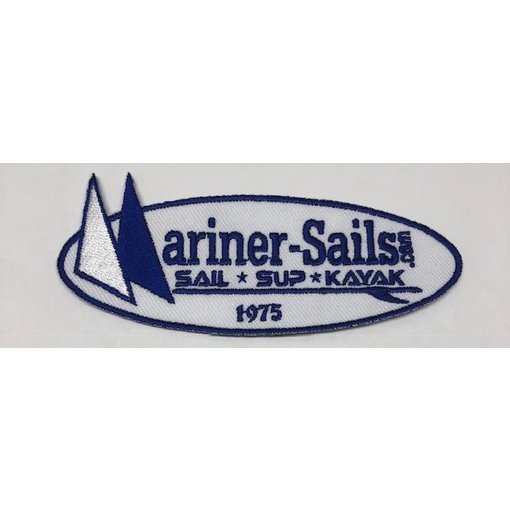 Mariner Sails (Closeout) Patch White (Iron-On Or Sew-On)