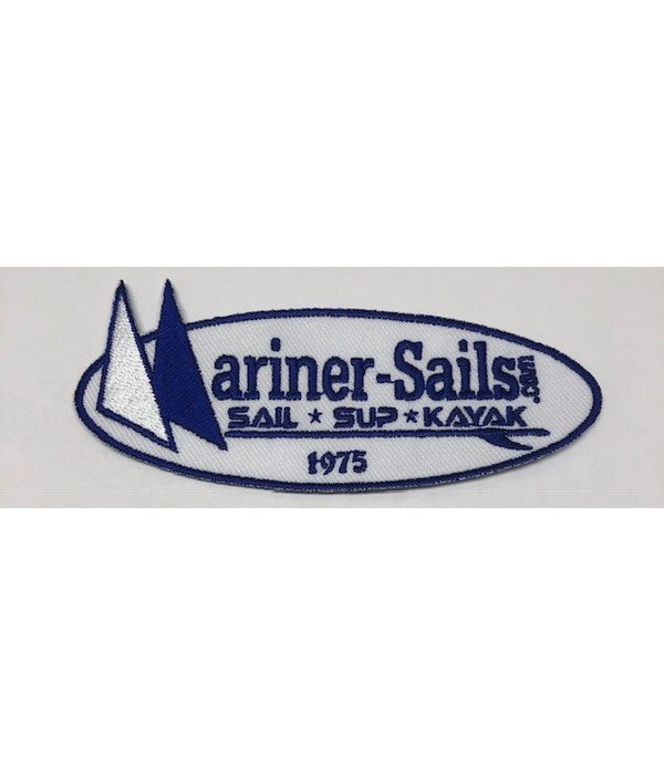 Mariner Sails (Closeout) Patch White (Iron-On Or Sew-On)