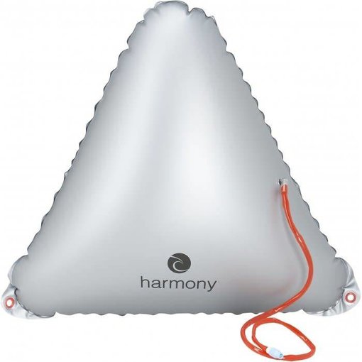 Harmony Recreational Kayak Small Flotation Bag Silver Vinyl Fits 10' Or Less