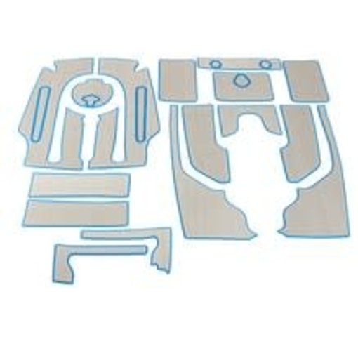 Hobie PA 14 Deck Pad Kit Interior Titanium/Blue