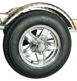 Malone Spare Aluminum Spoke Wheel with Tire and Locking Attachment