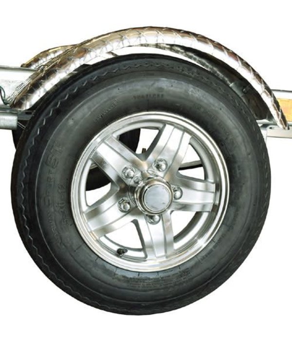 Malone Spare Aluminum Spoke Wheel with Tire and Locking Attachment