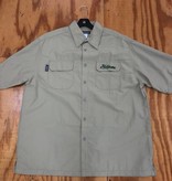 (Closeout) Short Sleeve Shirt Khaki X-Large
