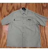 Hobie (Discontinued) Short Sleeve Shirt Khaki Hobie X-Large