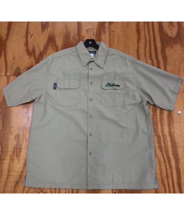 (Closeout) Short Sleeve Shirt Khaki X-Large