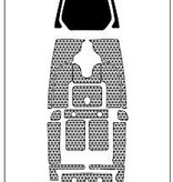 PA 14 Deck Pad Kit Interior Green/Espresso