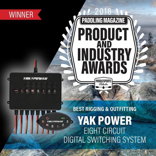 YakPower 8 Circuit Bluetooth Enabled Switching System