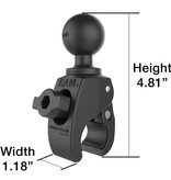 RAM Mounts Tough-Claw With 1.5" Ball Unpacked