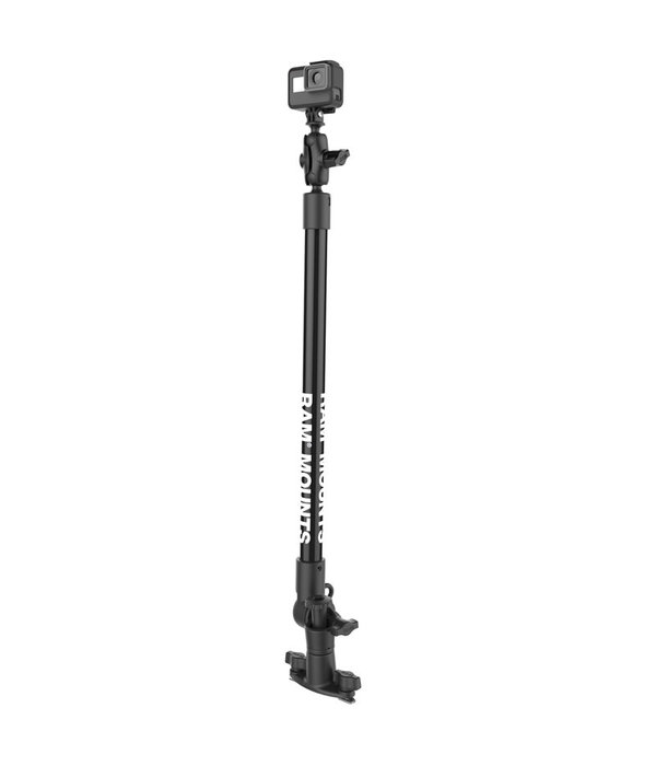 RAM Mounts Tough-Pole 24" Camera Mount With Single Pipe & Dual Track Base