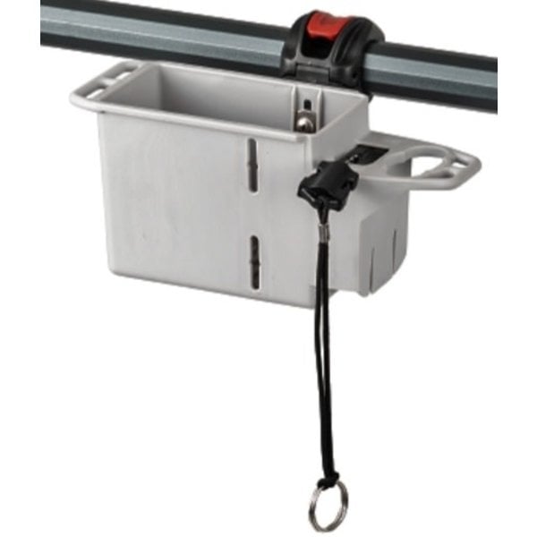 H-Rail Mini Bin With Built-In Retractor