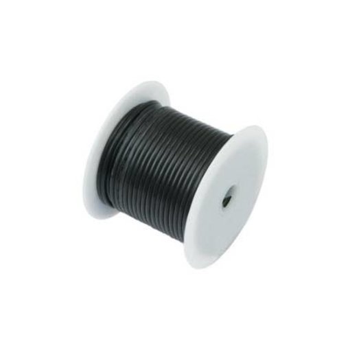 Black Marine Grade Tinned Wire 12 Gauge (Per Foot)