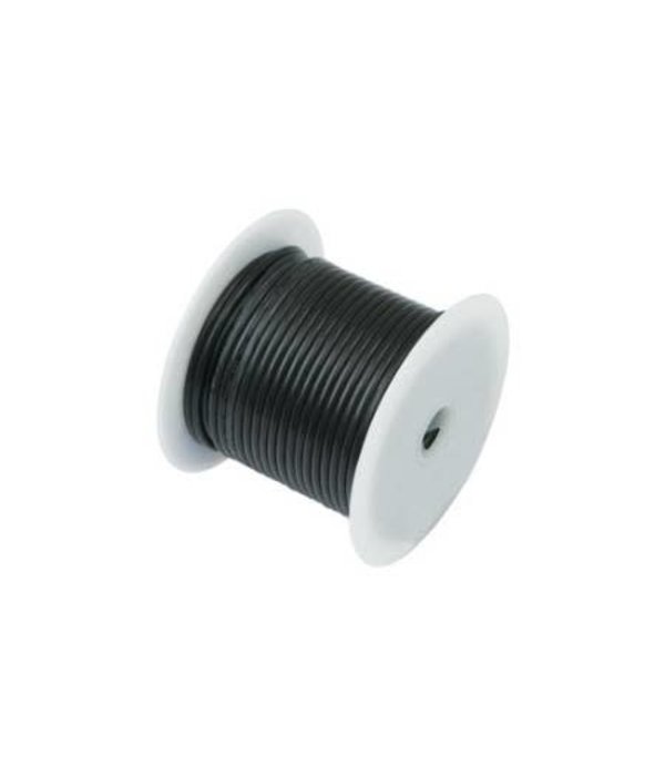 Black Marine Grade Tinned Wire 12 Gauge (Per Foot)