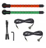 YakPower 2-Piece LED Light Kit Red/Green (10")