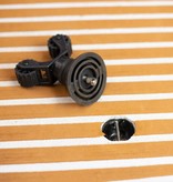 YakAttack Paddle Holder Leash Plug Adapter Mount With Rubber Base