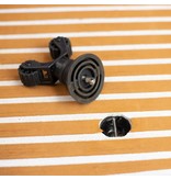 YakAttack Paddle Holder Leash Plug Adapter Mount With Rubber Base