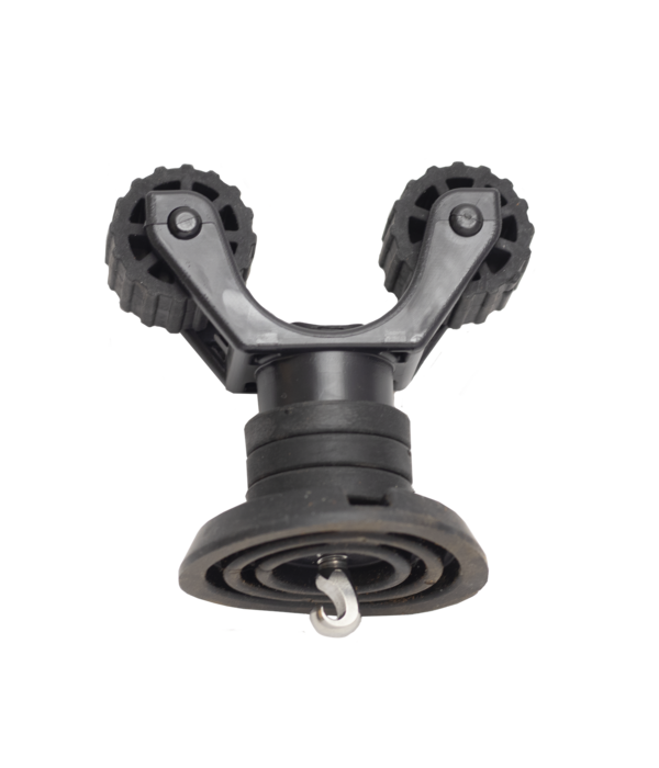 YakAttack Paddle Holder Leash Plug Adapter Mount With Rubber Base