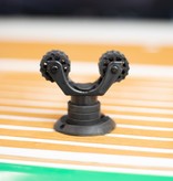 YakAttack Paddle Holder Leash Plug Adapter Mount With Rubber Base