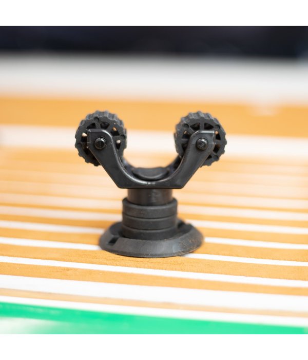 YakAttack Paddle Holder Leash Plug Adapter Mount With Rubber Base