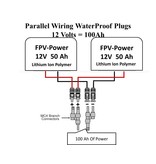 FPV-Power IP67 Parallel Wiring Coupler 60Ah