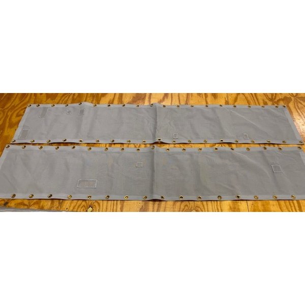 (Blem) Wing Cover Getaway Grey Mesh Pair 17+