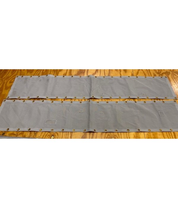 Hobie (Blem) Wing Cover Getaway Grey Mesh Pair 17+