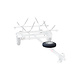 Spare Tire For EcoLight And XtraLight Trailer 8" Galvanized Includes Lockable Attachment