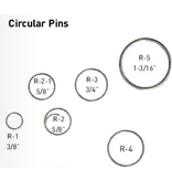 C. Sherman Johnson Ring Pins For 1/4" & 3/8" Pins (Each)