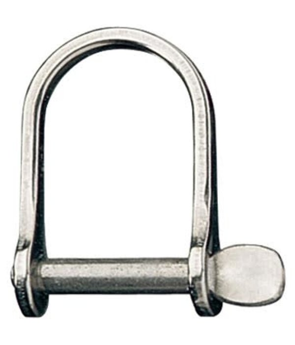 Ronstan Shackle D Wide 3/16"  SS