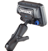 RAM Mounts Lowrance  Elite-5 & Elite-7 Ti Double Ball Mount F 1.5" No Base